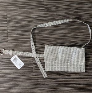 Rhinestone belt purse and sunglass lanyard